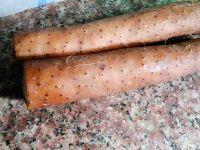 山药炒肉丁的做法步骤1