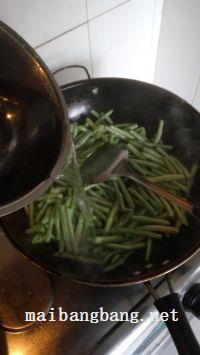 清炒豇豆的做法步骤6