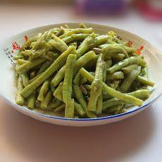 清炒豇豆