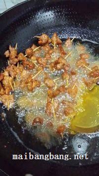 牙签肉的做法步骤6