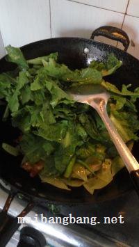 五花肉炒莴笋的做法步骤8