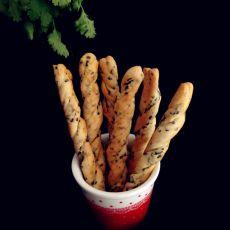 酥脆的芝麻海苔阿拉棒