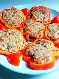 肉末彩椒圈的做法步骤8