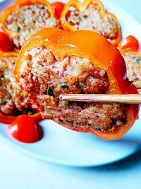 肉末彩椒圈的做法步骤9