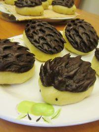 小刺猬麻酱包的做法步骤11