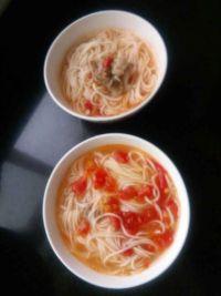 西红柿牛尾面的做法步骤8