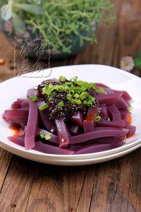 紫薯豌豆凉粉的做法步骤12