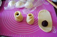 黑豆沙馅土司面包的做法步骤4