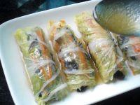 蒸白菜卷的做法步骤8