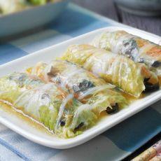 蒸白菜卷