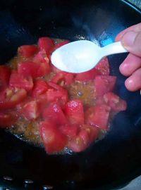 西红柿烧花菜的做法步骤6