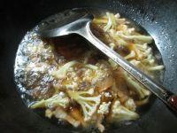 猪肉花菜煮粉丝的做法步骤4