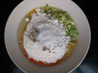 黄瓜胡萝卜鸡蛋饼的做法步骤4