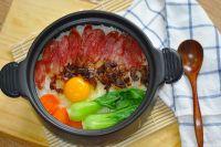 腊味锅巴饭的做法步骤8