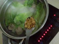 牛肉丸生菜汤的做法步骤7