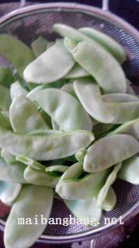 扁豆丝的做法步骤1