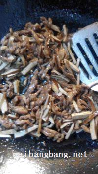 扁豆丝的做法步骤4